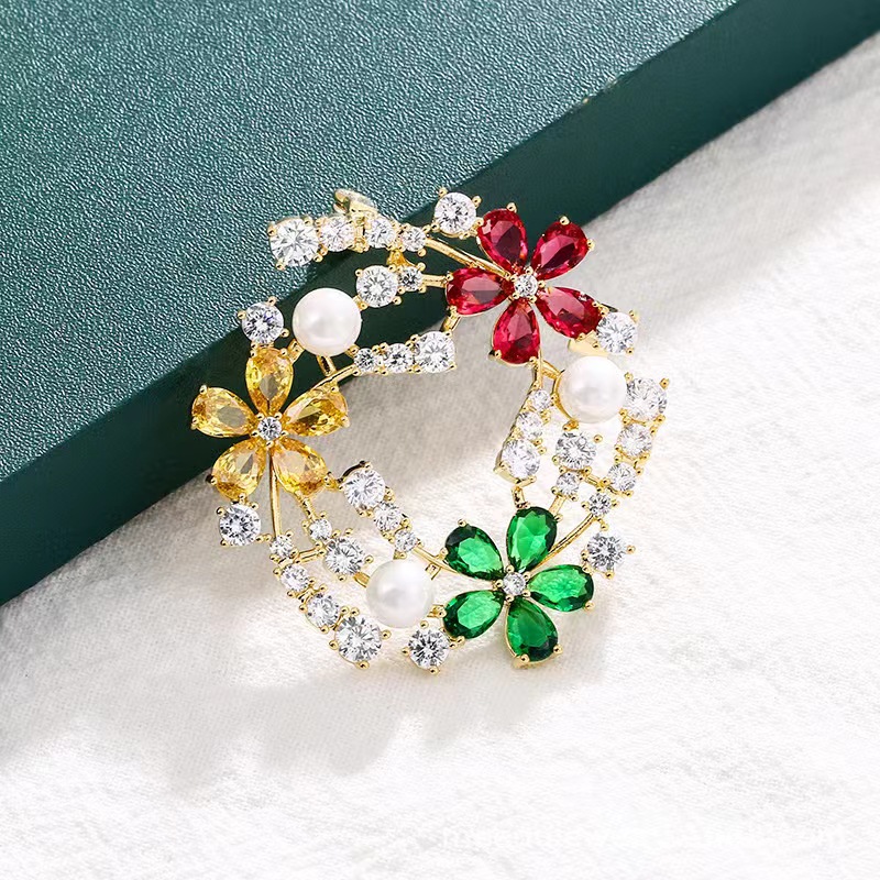 Women'S Accessories Manufacturers - Popularne wzory broszek z cyrkoniami, wykwintne