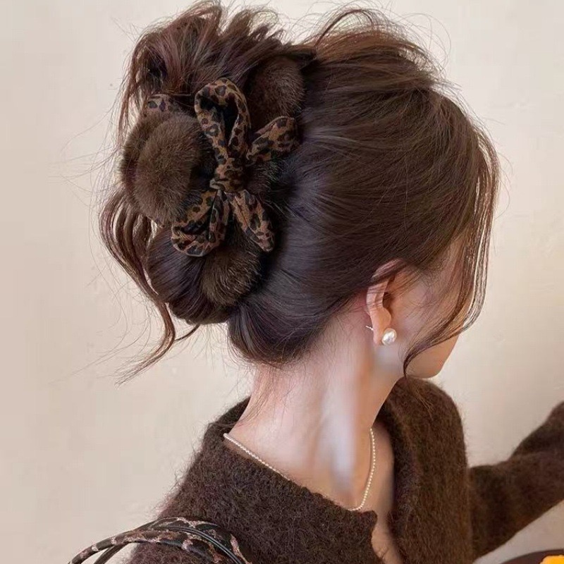 Women'S Winter Accessories Set - 1 szt. Elegancka spinka do włosów