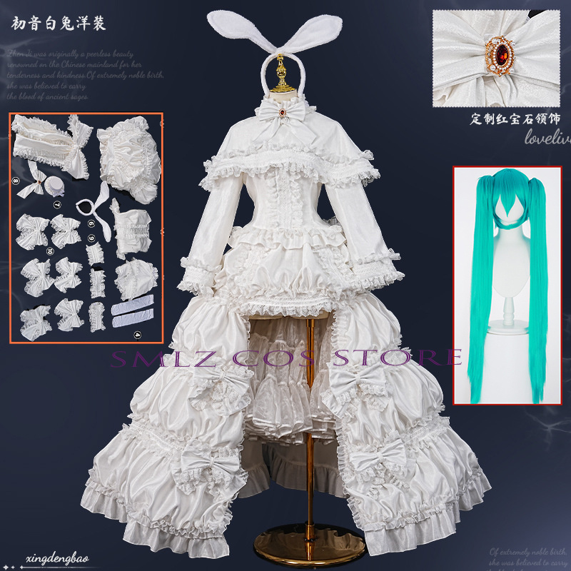 Women'S Accessories For Suit - Kostium Cosplay Anime Króliczka MikuuU 2026,
