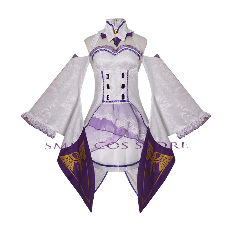 Emilia Cosplay Anime Re:Zero K – Women'S Accessories For Suit recenzja i cena