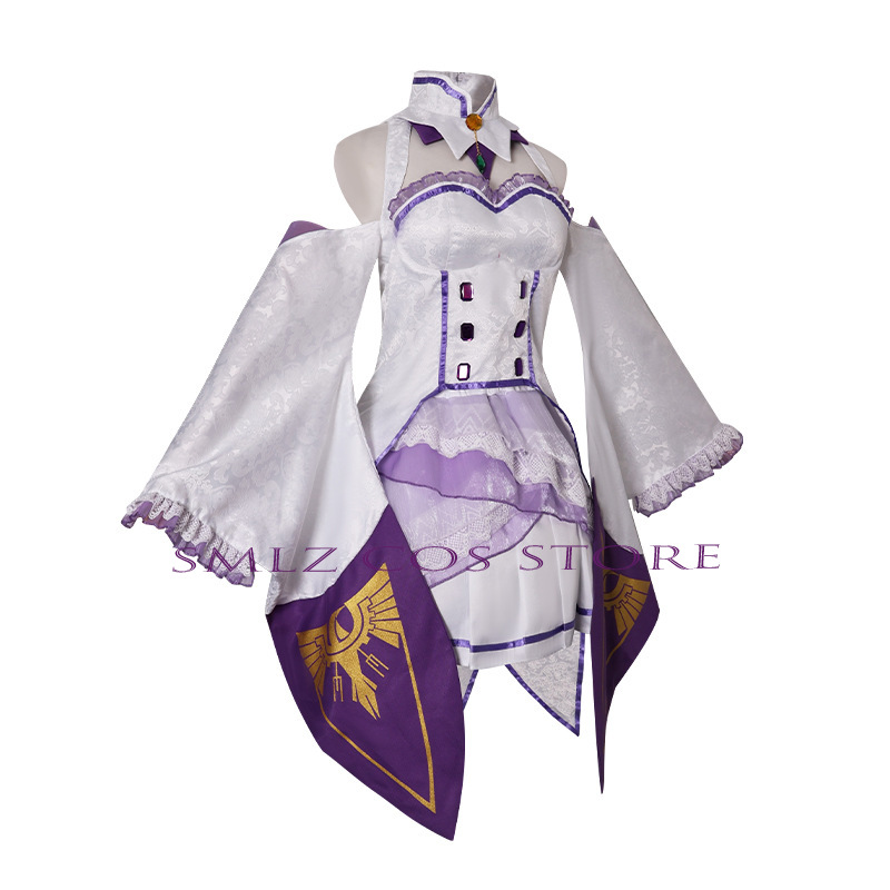 Emilia Cosplay Anime Re:Zero K – Women'S Accessories For Suit recenzja i cena
