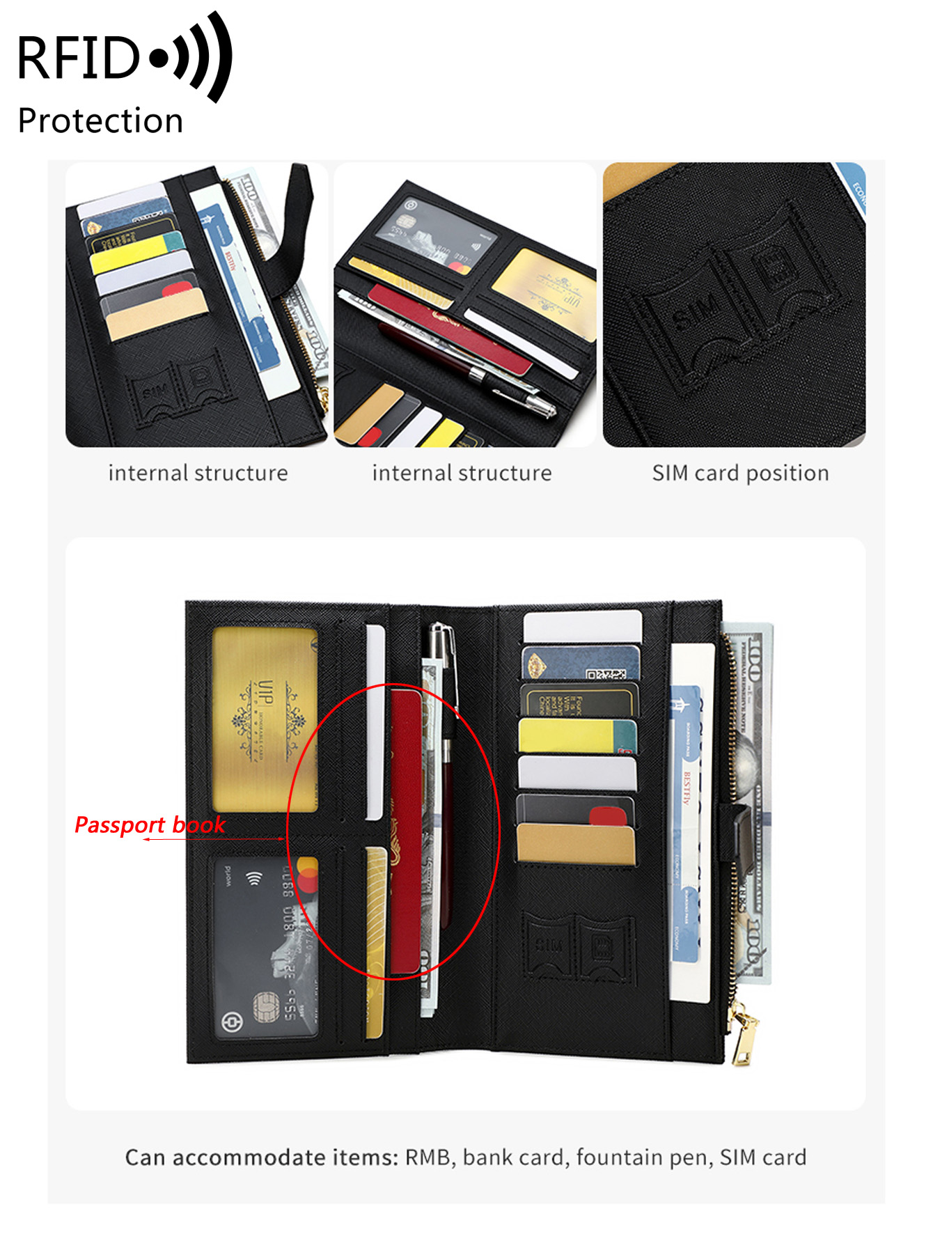 Modny portfel podróżny na pasz – Women'S Accessories Wallet recenzja i cena