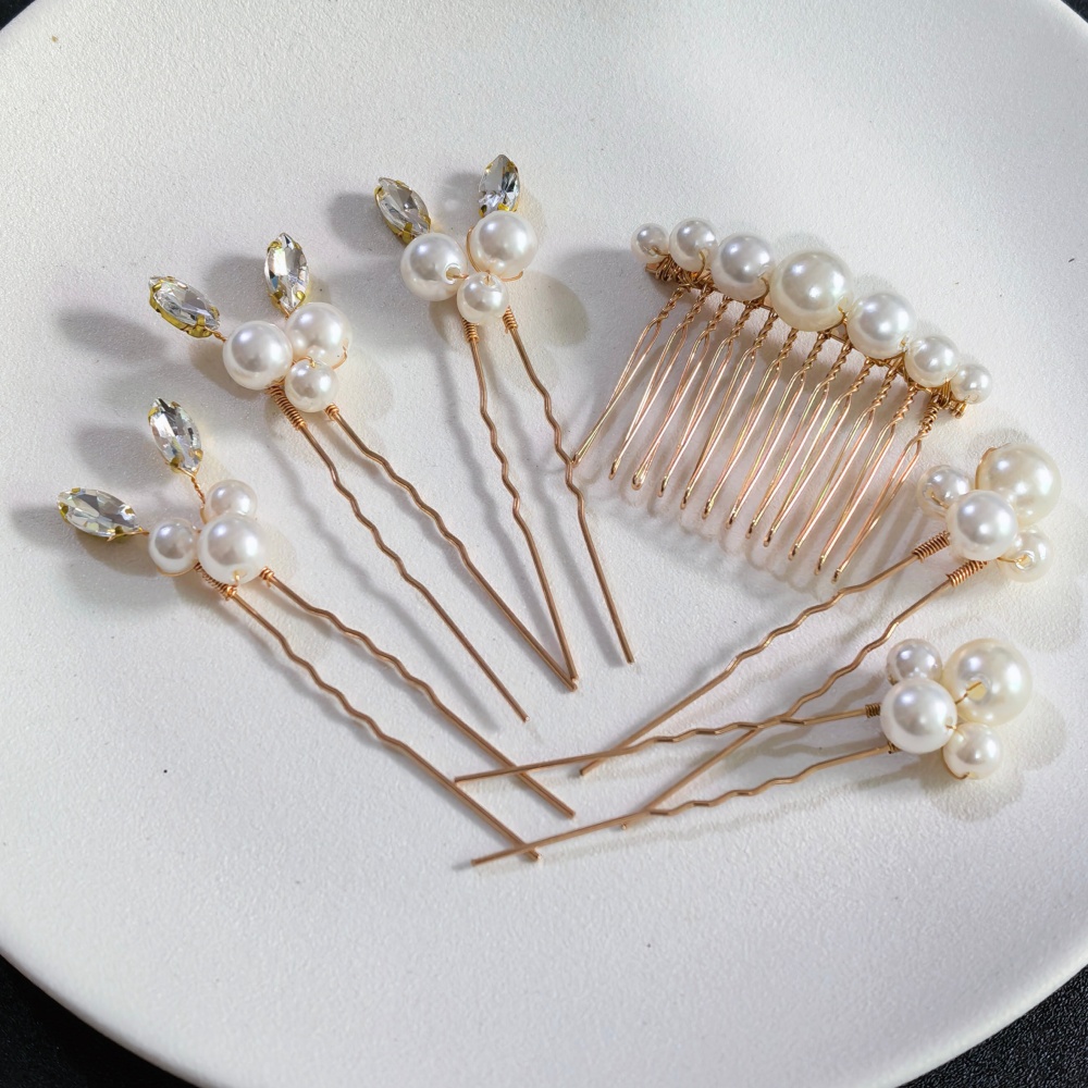 Zestaw spinek do włosów z perł – Women Accessories Aesthetic recenzja i cena