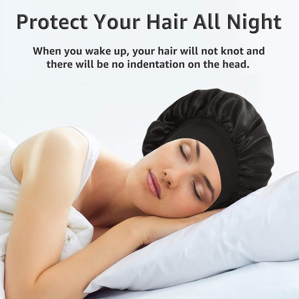 3 szt. satynowych czepków nocn – Hair Band Elastic recenzja i cena